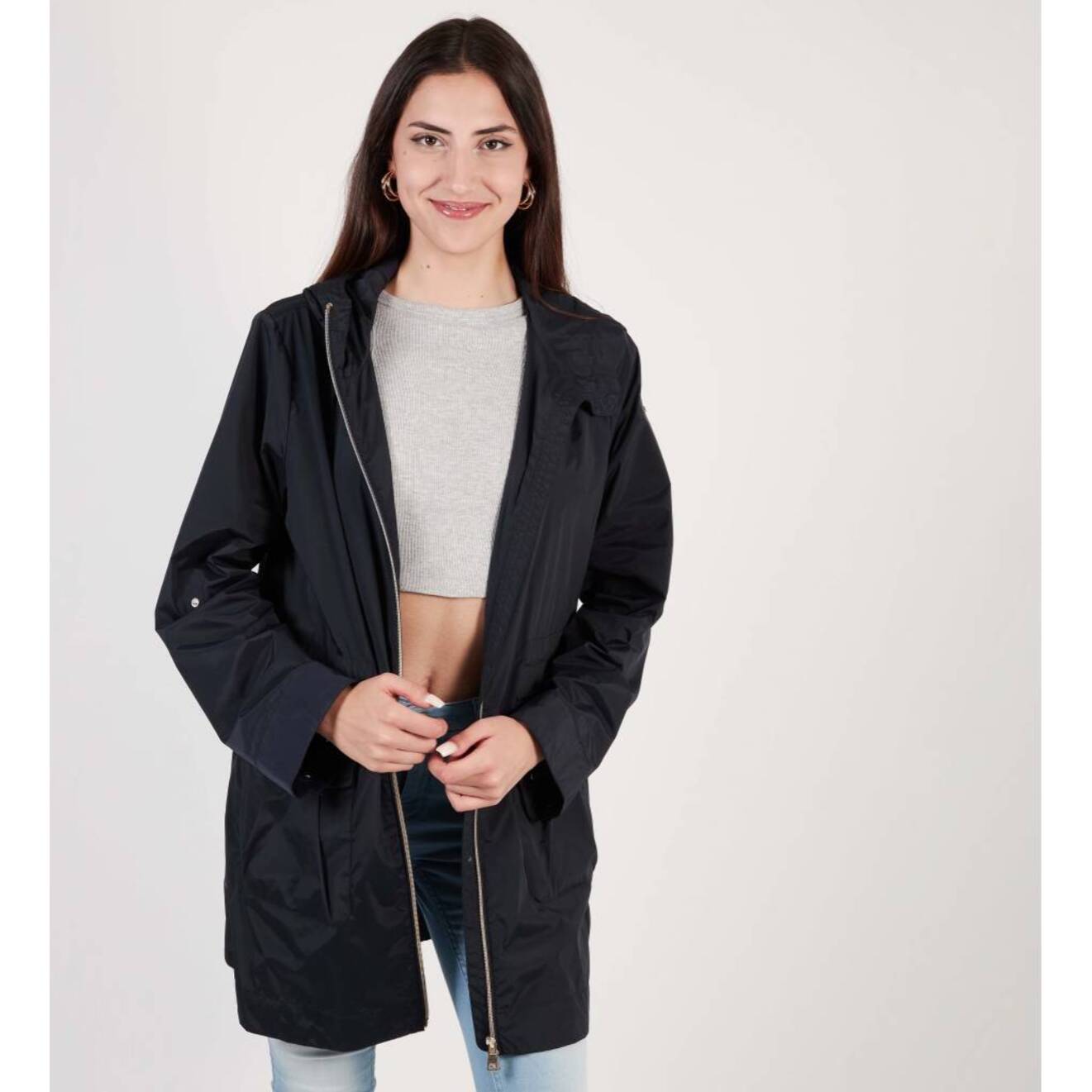 Chubasquero > Cortavientos Mujer de la marca GEOX  modelo W DANDRA PARKA AZUL