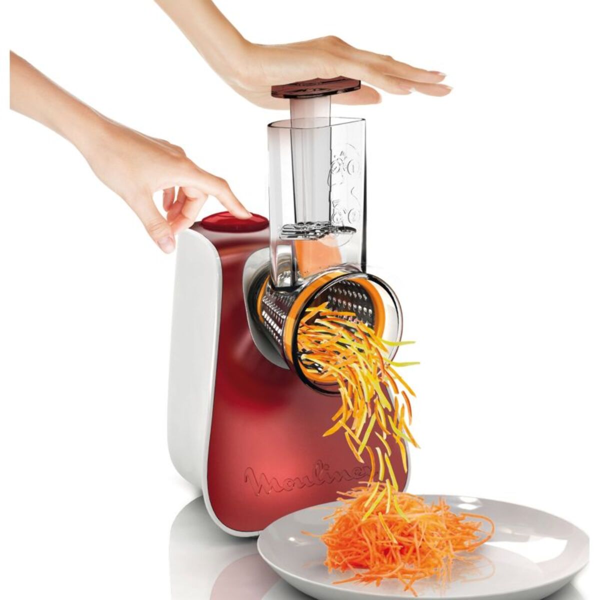 Râpe légumes électrique MOULINEX FRESH EXPRESS NECTAR 4en1 DJ764510