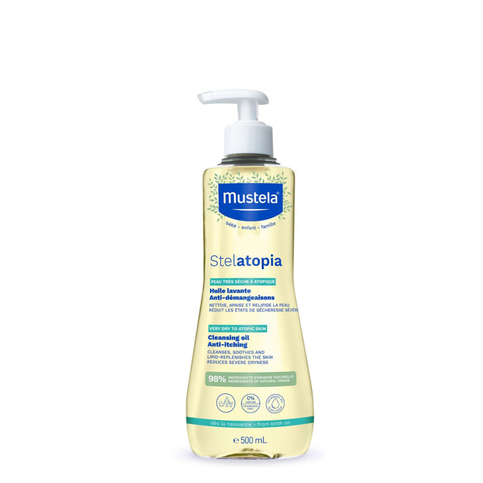 Stelatopia Huile Lavante - Sécheresse Extrême 500ml