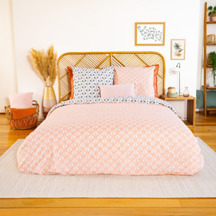 Parure housse de couette 3PCS en Coton BCI adouci 57 fils MIG - VOLEA