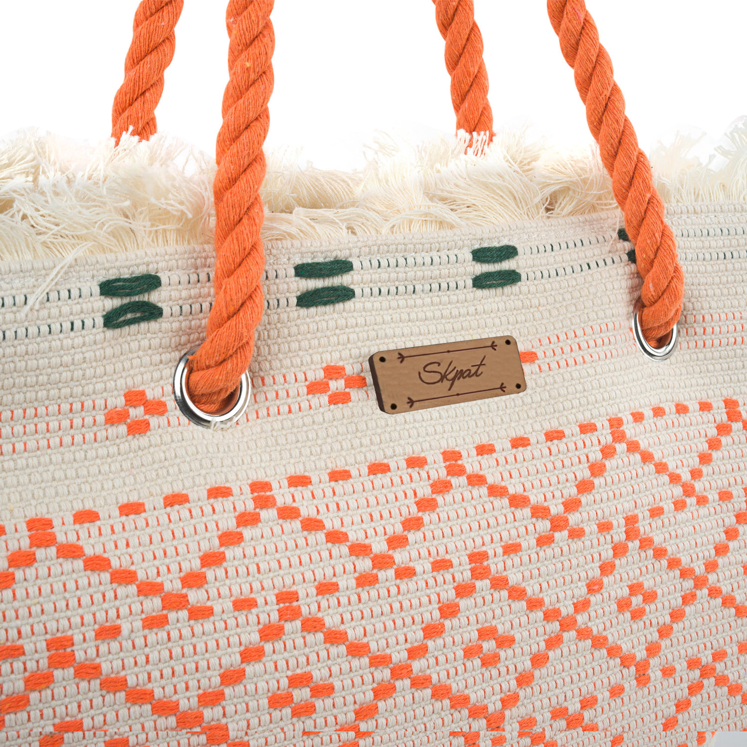 Bolso De Playa Skpat Savona Naranja