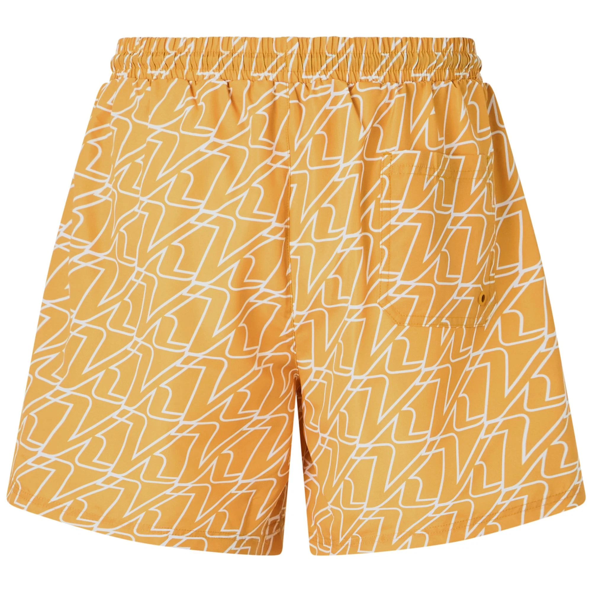 Kappa - Costumi da Bagno Uomo Giallo - Logo Gucino