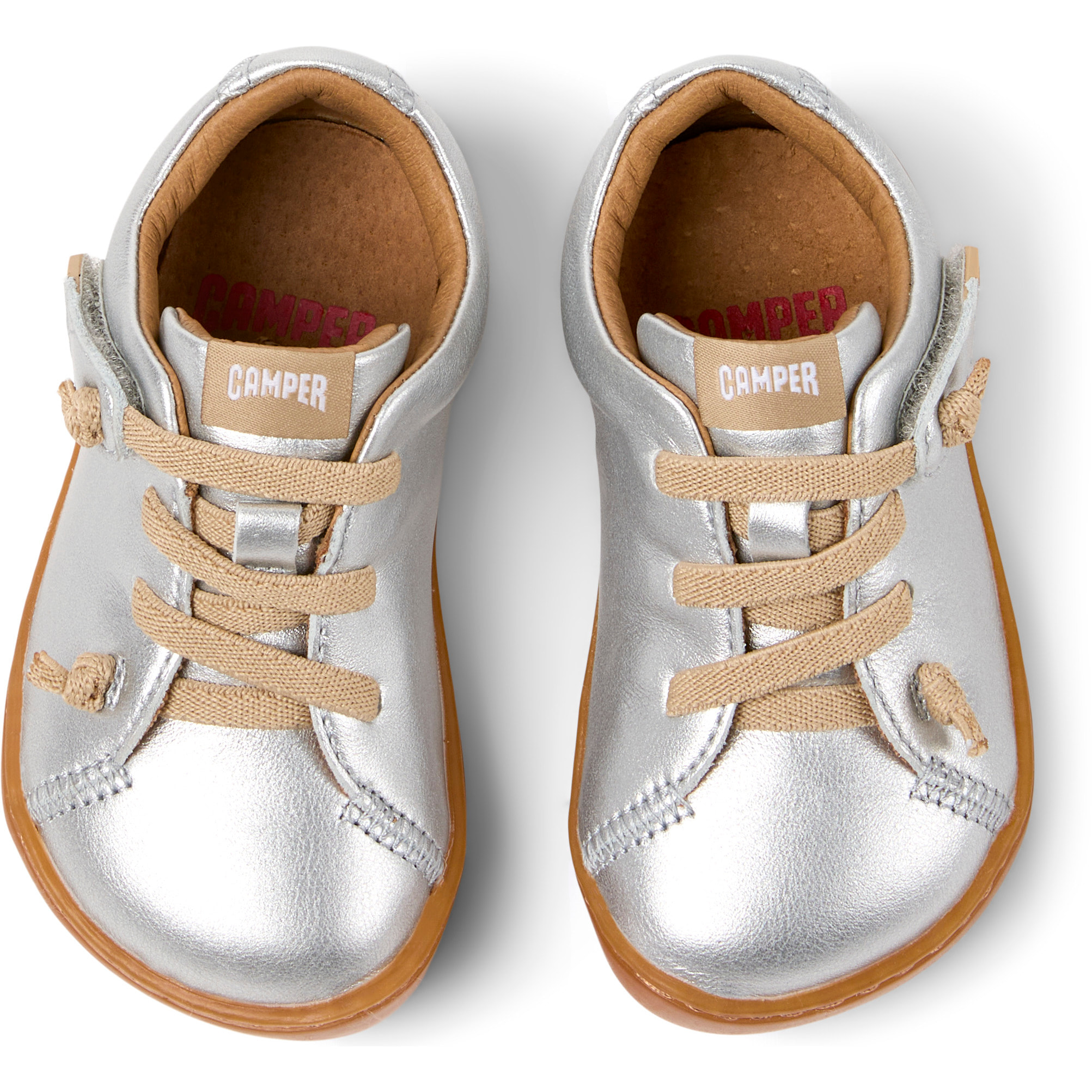 Zapatillas - CAMPER Peu Cami - Gris - Cuero liso