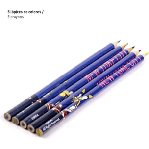 Set De Papelería Coloreable Sonic Prime Purple