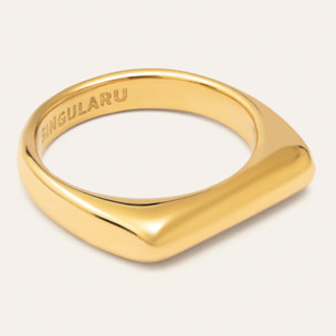 Anillo Mariana Acero Baño Oro