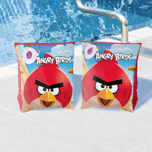 Manguitos hinchables Angry Birdes 23x15cm.