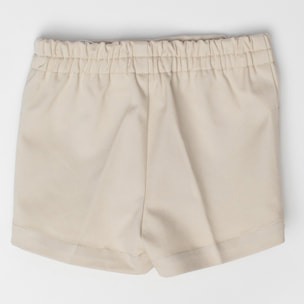 BERMUDA CINTA A CONTRASTE EN CINTURA