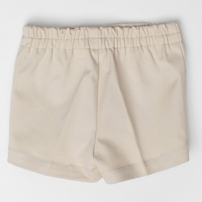 BERMUDA CINTA A CONTRASTE EN CINTURA