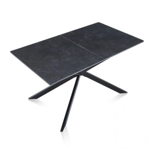 Mesa de comedor extensible Onix Negro