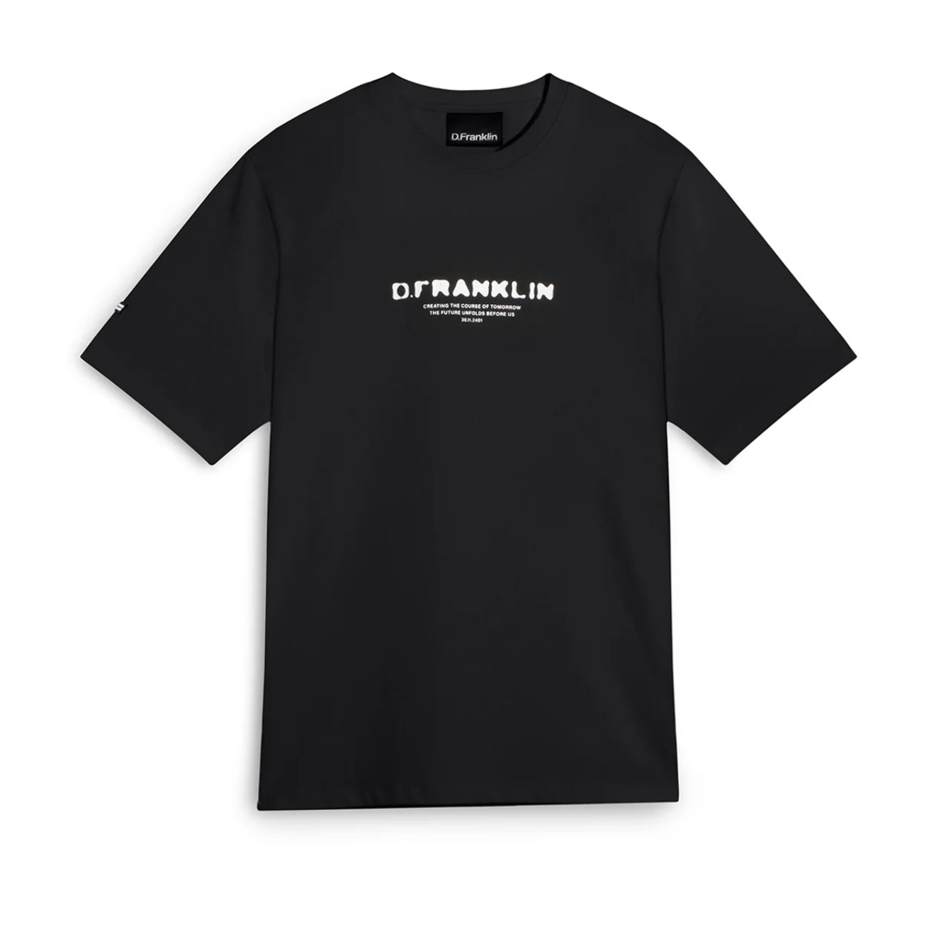 Camiseta Tomorrow Negra / Blanca Hombre D.Franklin