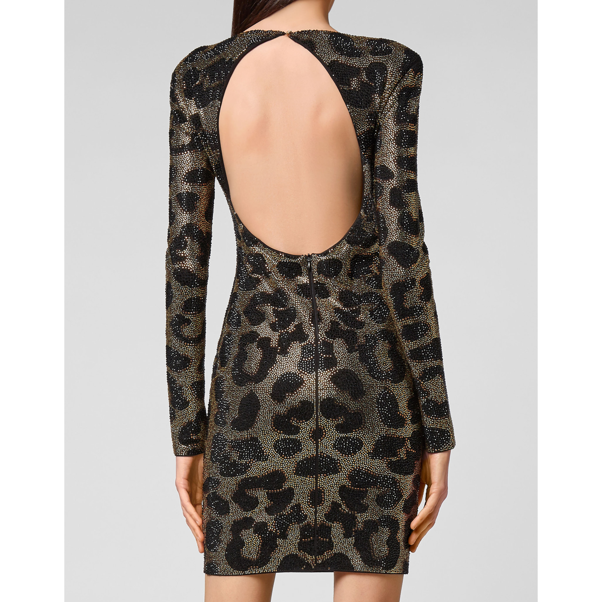 PHILIPP PLEIN Short Dress LEOPARD