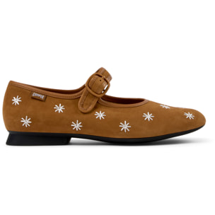 Bailarinas - CAMPER Casi Myra - Marron - Cuero nobuk
