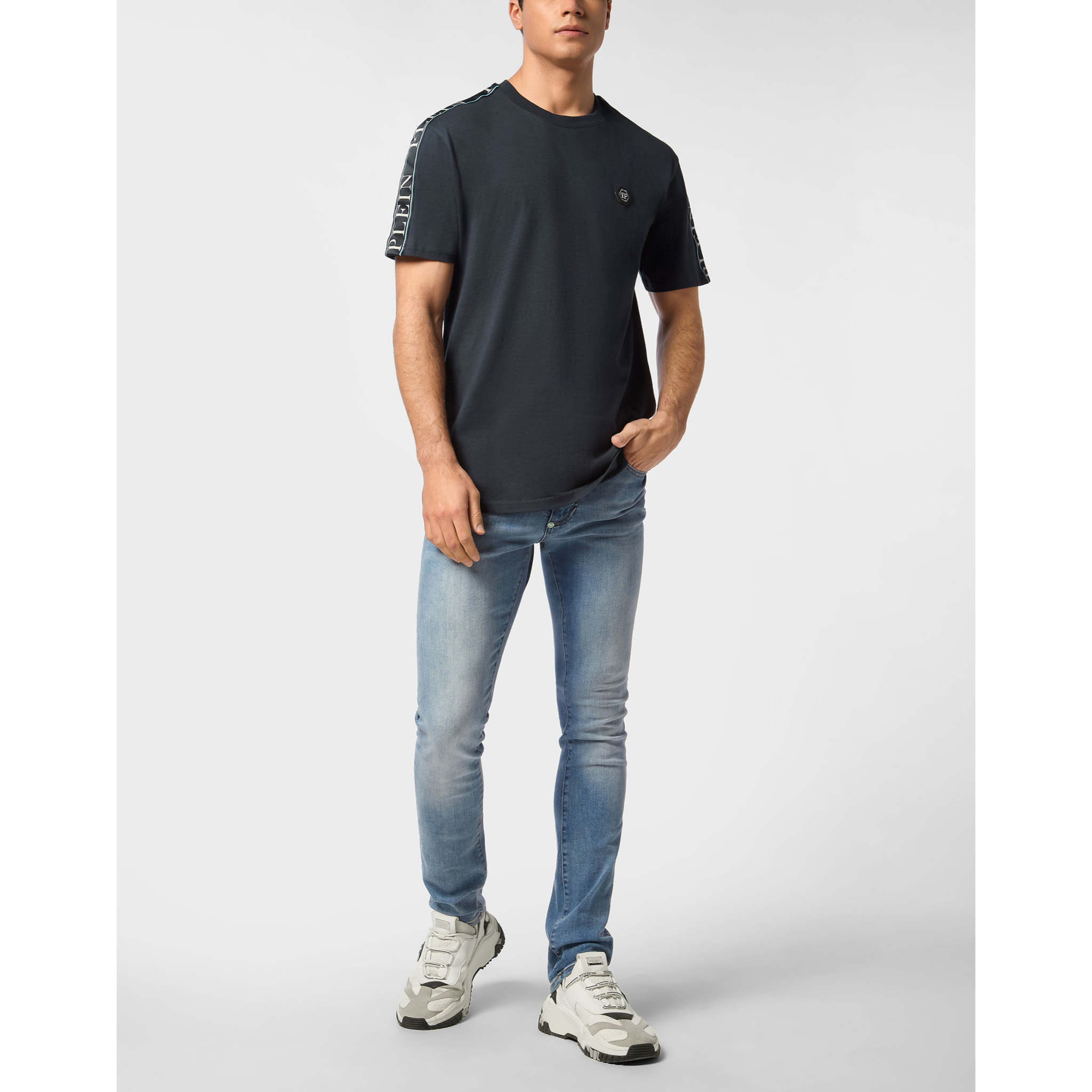 PHILIPP PLEIN T-Shirt Round Neck Ss