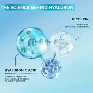 Garnier SkinActive Hyaluron Anti-UV Quotidien Hydratant Invisible SPF50+ 40mL