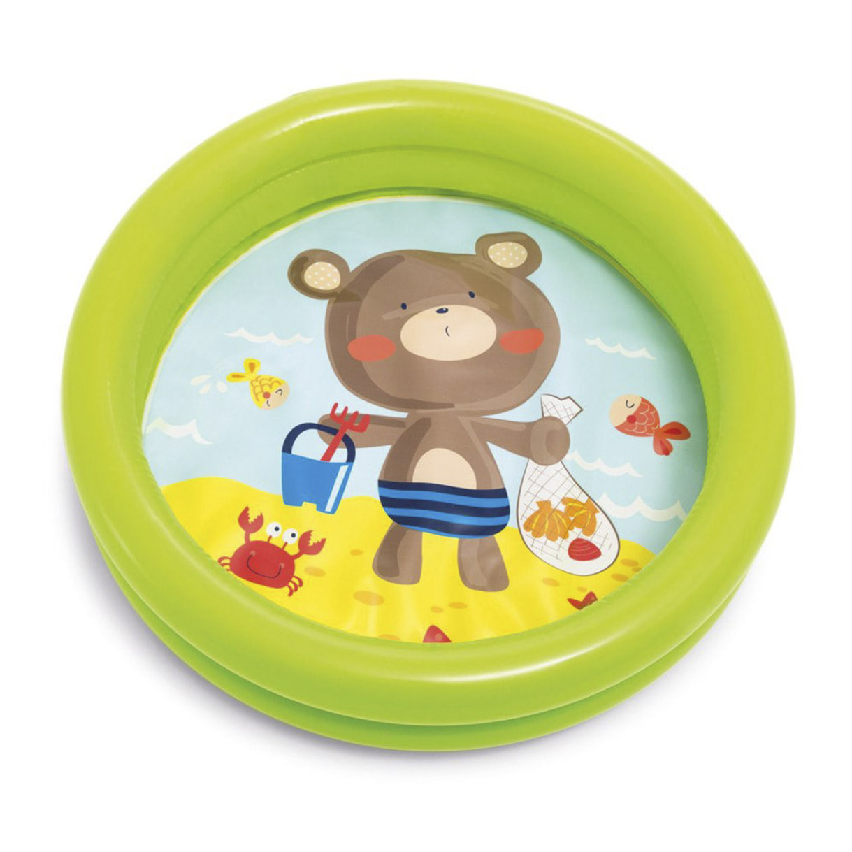 Intex Piscina Baby con Stampa Animaletti, Colori Assortiti, 1 pezzo, 61x15 cm