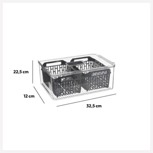 Boîte organiseur frigo 32x22cm Tidy fridge