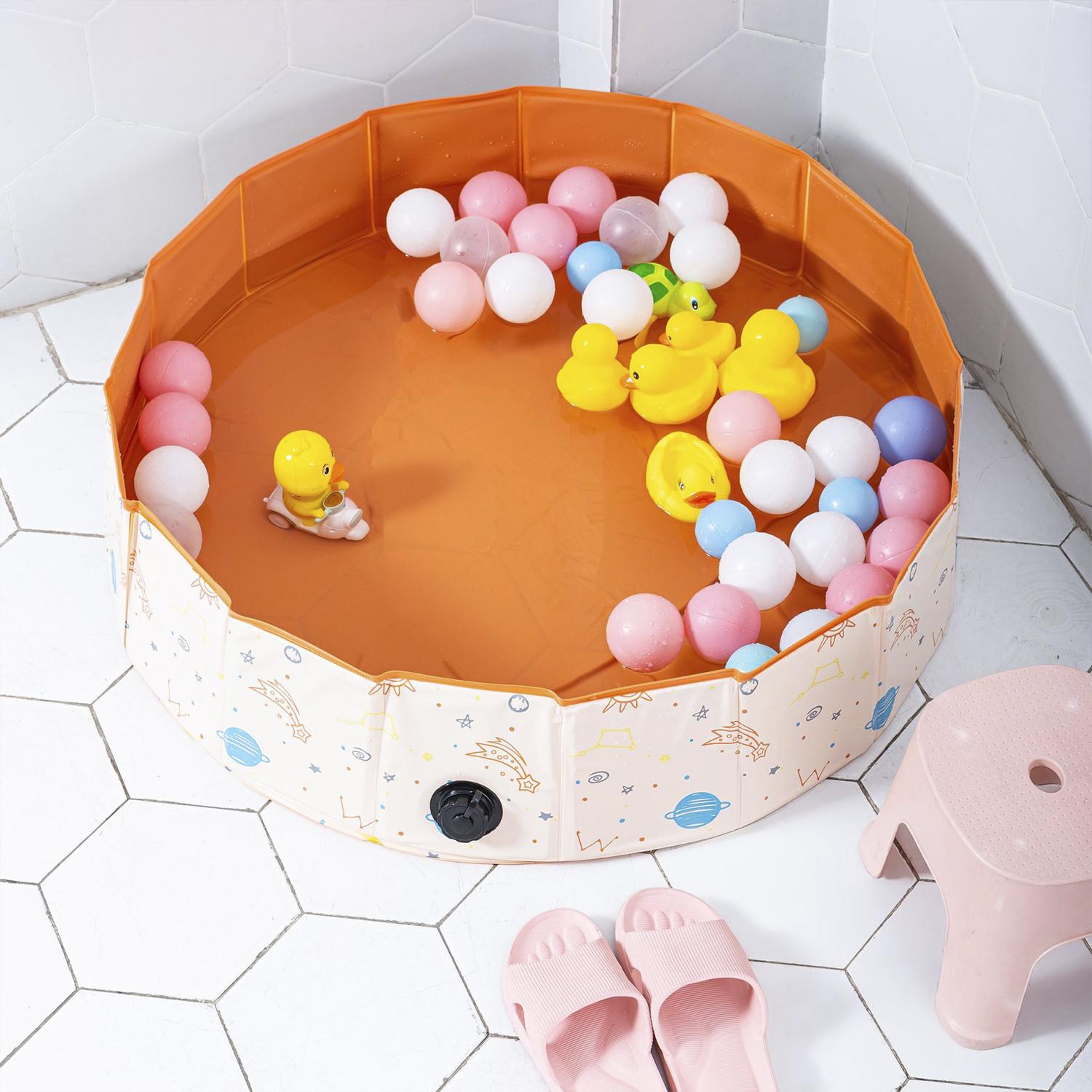 Piscina de bolas infantil, plegable.