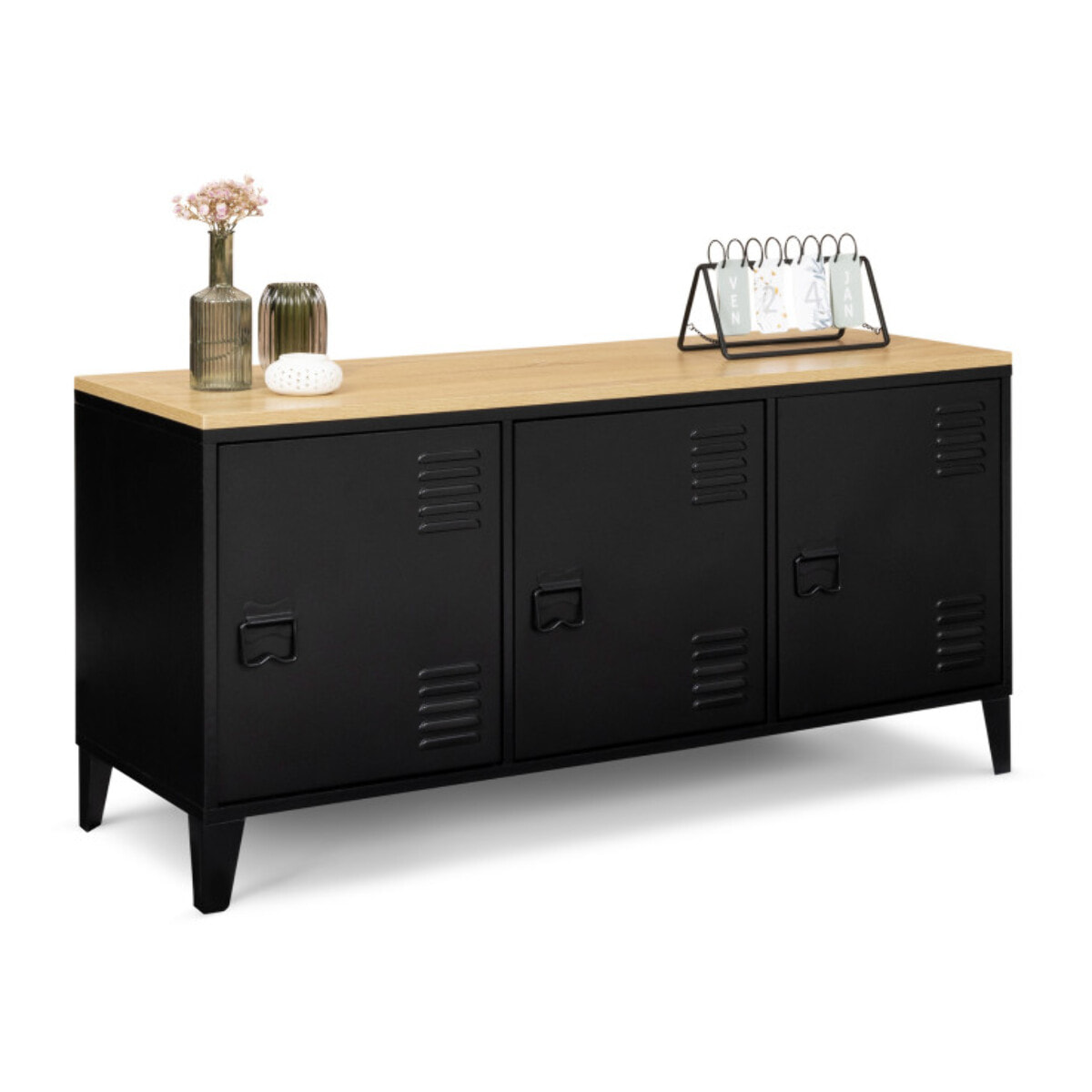 Meuble TV industriel Storen en métal