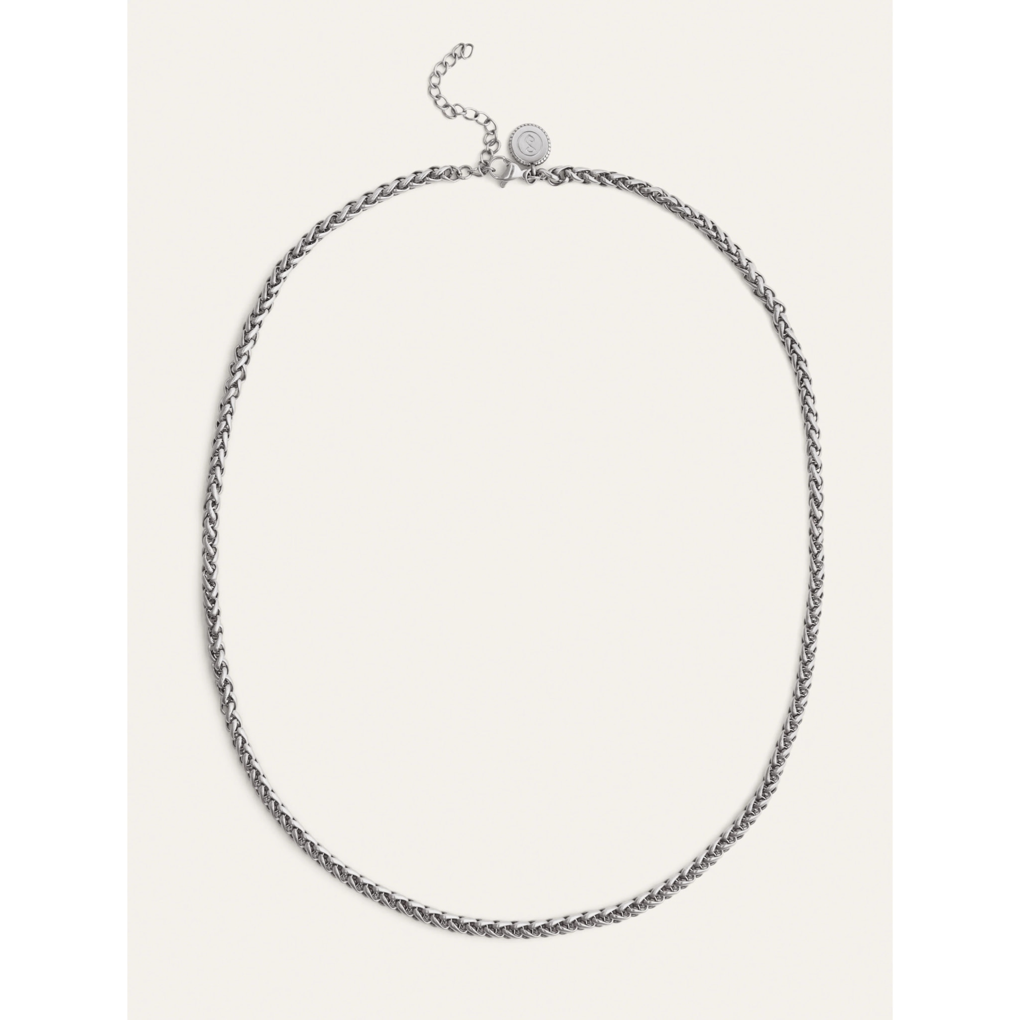 Collana Fine Disco Acier