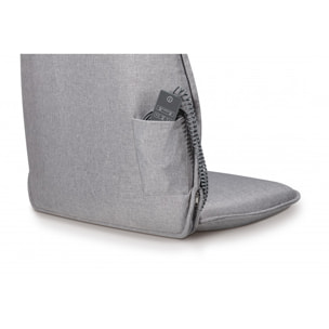 Housse de siège massant shiatsu - gris