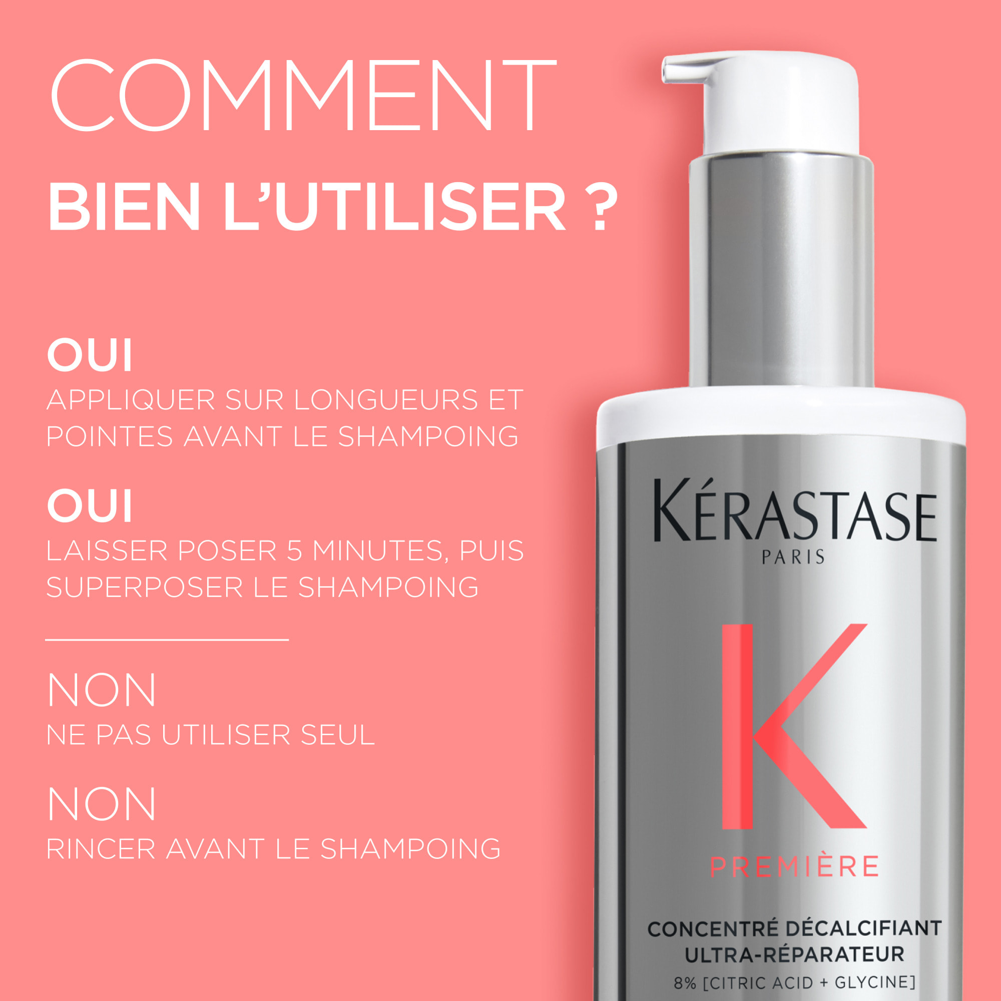 Concentré Décalcifiant Ultra-Réparateur Première 250ml