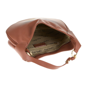 Borsa a spalla da donna Made in Italy - Modello Celeste Lux - 100% pelle - 33.0 x 25.5 x 12.0 cm