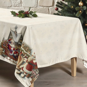 Nappe anti-taches Vintage christmas 1225