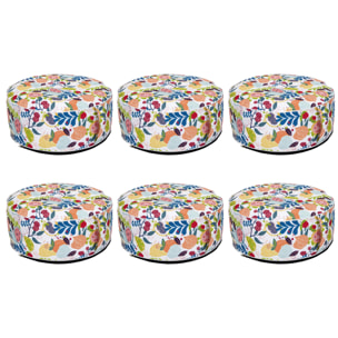 Pouf Gonflable Peps - Lot De 6