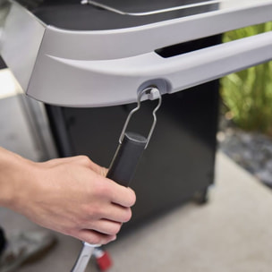 Barbecue gaz WEBER Genesis E-315W Plancha, sur chariot, 3 brûleurs, surface de cuisson 68 x 48 cm