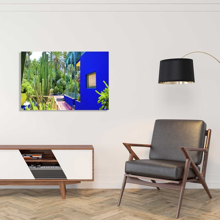 Tableau jardin majorelle Tableau alu Dibond
