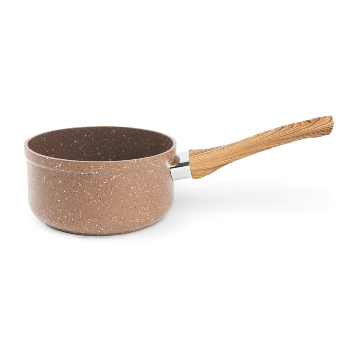 Casserole 16 cm Excelsa – Wood & Stone, Aluminium Beige