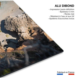 Tableau plage secrete en grèce Tableau alu Dibond