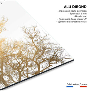 Tableau dessin Ciel d'or Tableau alu Dibond