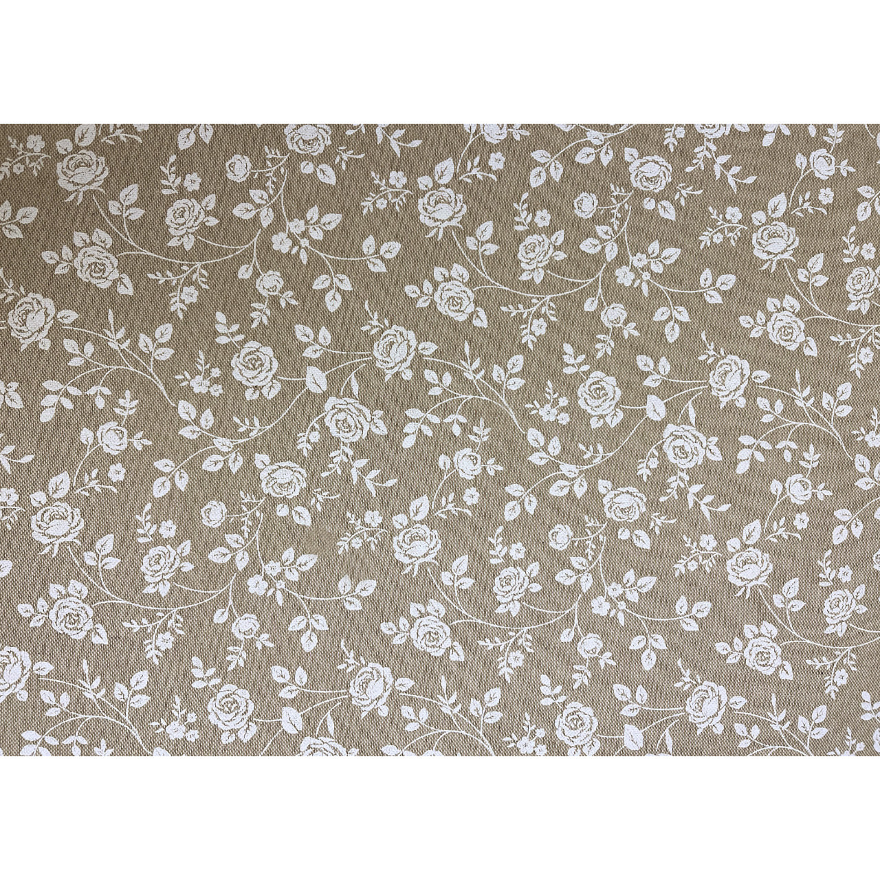 Tovaglia Cucina In Misto Cotone Made In Italy Disegno Roselline Vari Colori