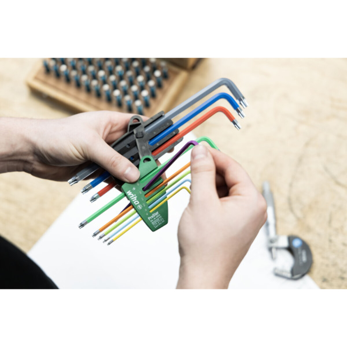 Jeu de 9 pcs clés mâles Torx en étui ProStar - WIHA - 46556