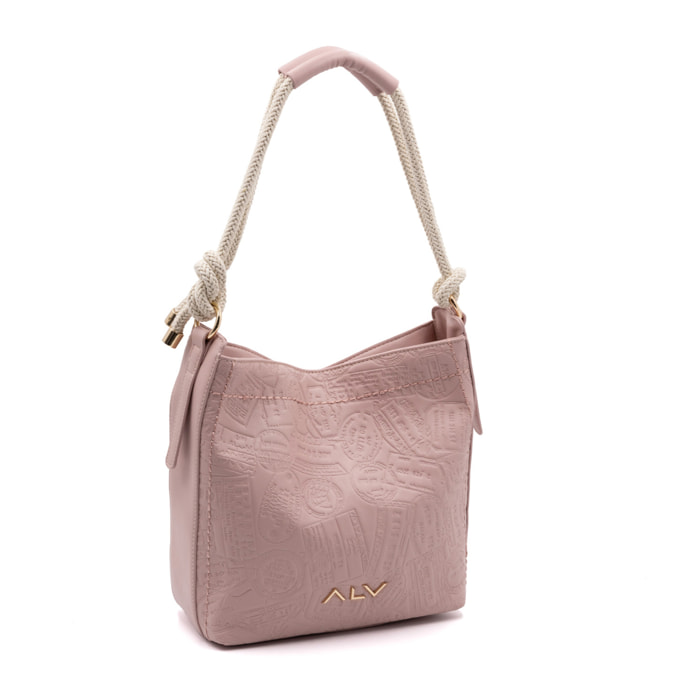Borsa a spalla  da donna Poliuretano Prodotto alla Moda 27x14x29 cm