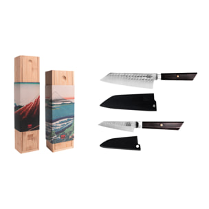 Set de cuchillos básicos (2 piezas) - Colección Bunka