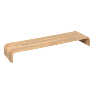 Étagère courbée beige