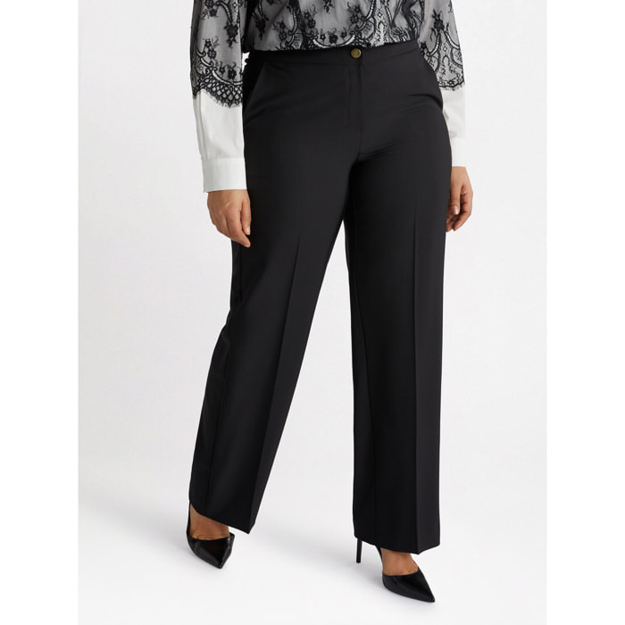 Fiorella Rubino - Pantaloni dritti - Nero