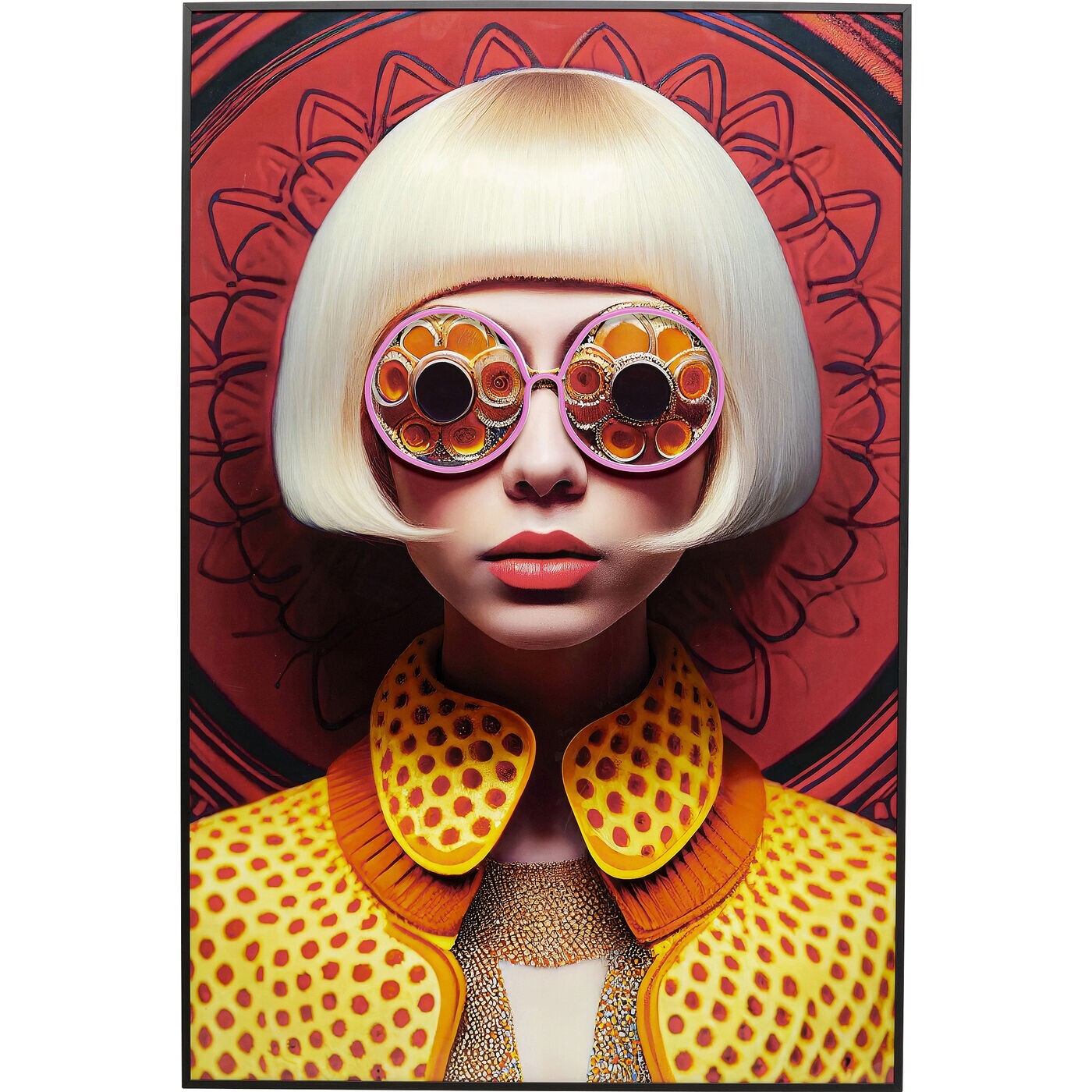 Tableau LED Fancy blonde 55x75cm Kare Design