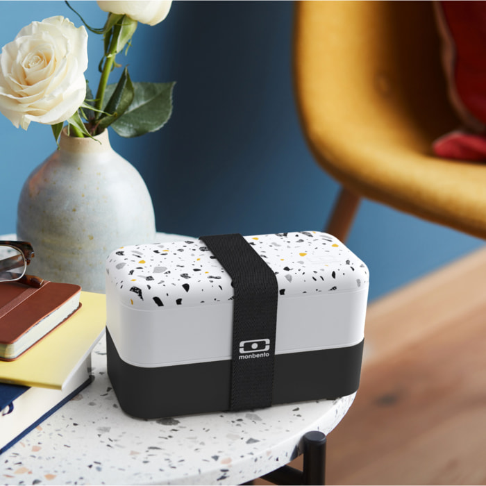 Lunch Box Bento Made in France - MB Original graphic Terrazzo