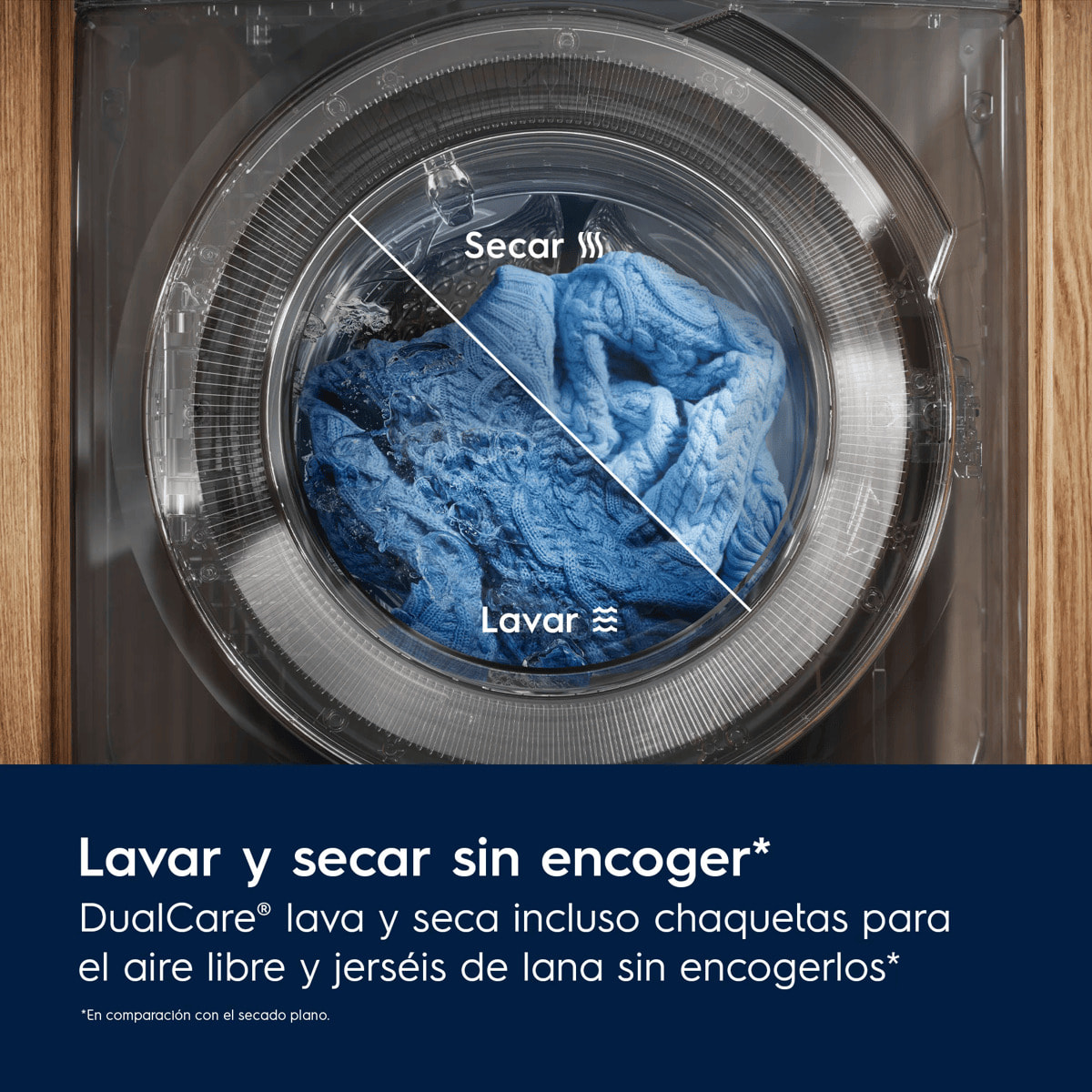 Electrolux Lavadora secadora de libre instalación Serie 700 SteamCare de 9.0 kg EWI7294M2B | Reacondicionado