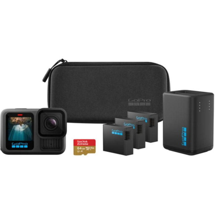 Caméra sport GOPRO HERO13 Black Extended Power Bundle