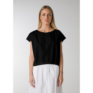 DEHA - Blusa PARACHUTE POPLIN BLOUSE in cotone per donna