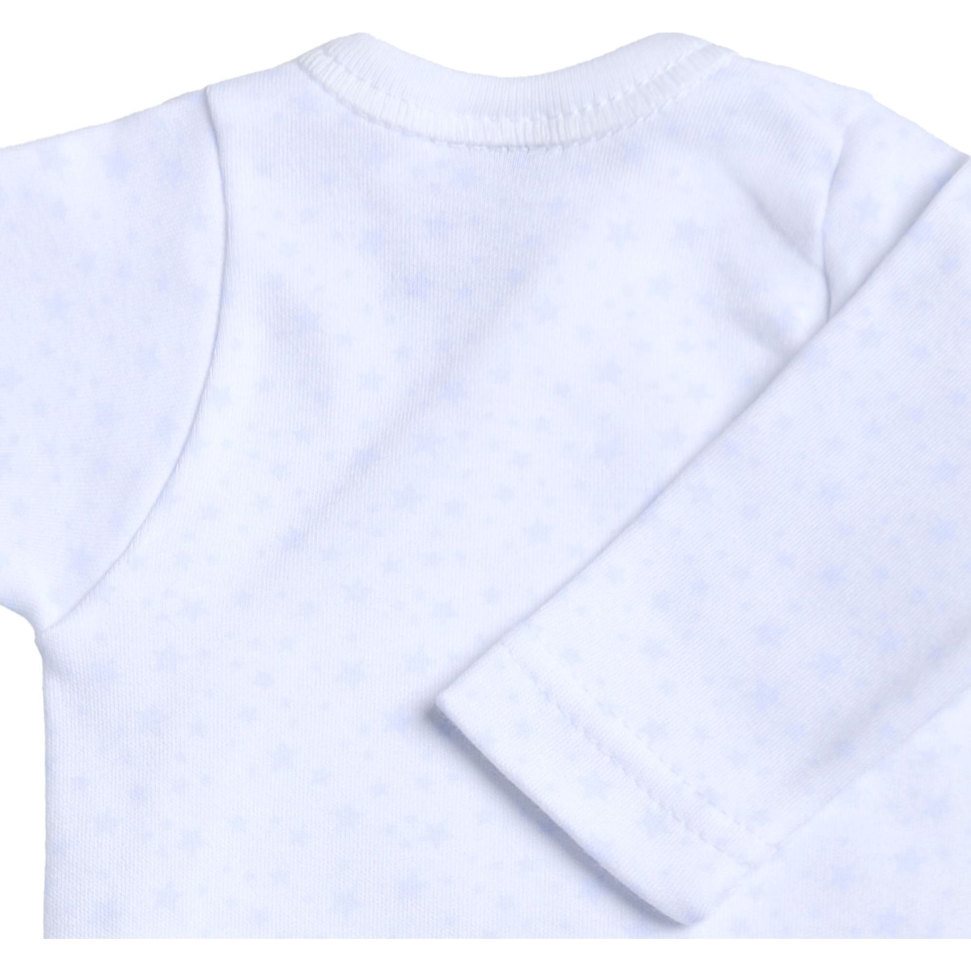 Body bebé manga larga cuello puntilla