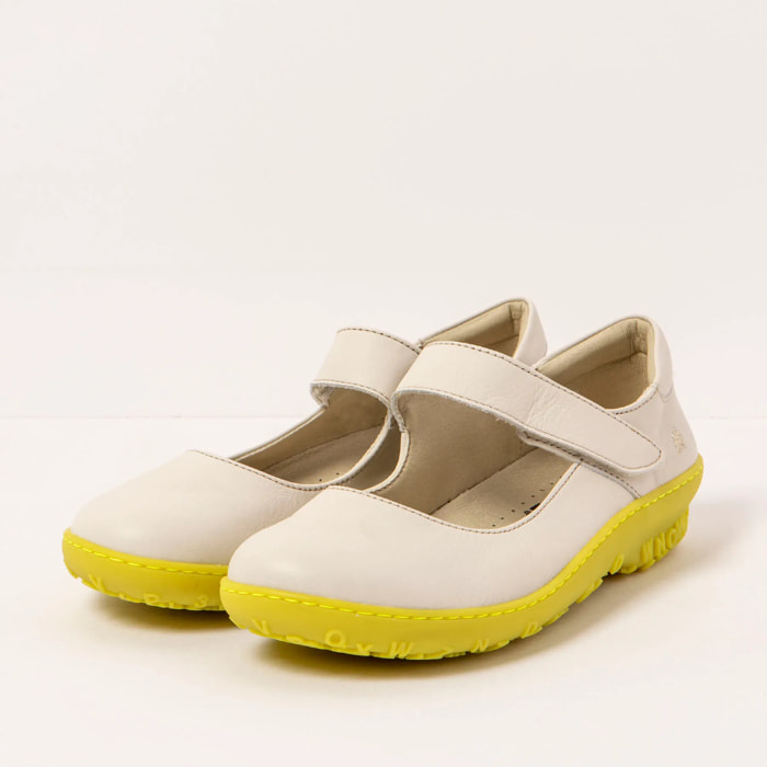 Bailarinas 1420 NAPPA CREAM-PISTACHO/ ANTIBES color Cream-pistacho