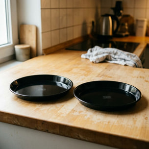 Lot de 2 plats à four pour tartes et pizzas 32 cm Dr.Oetker Tradition