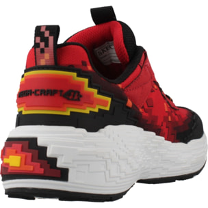 Zapatillas Niño Mega-craft 4k Rojo