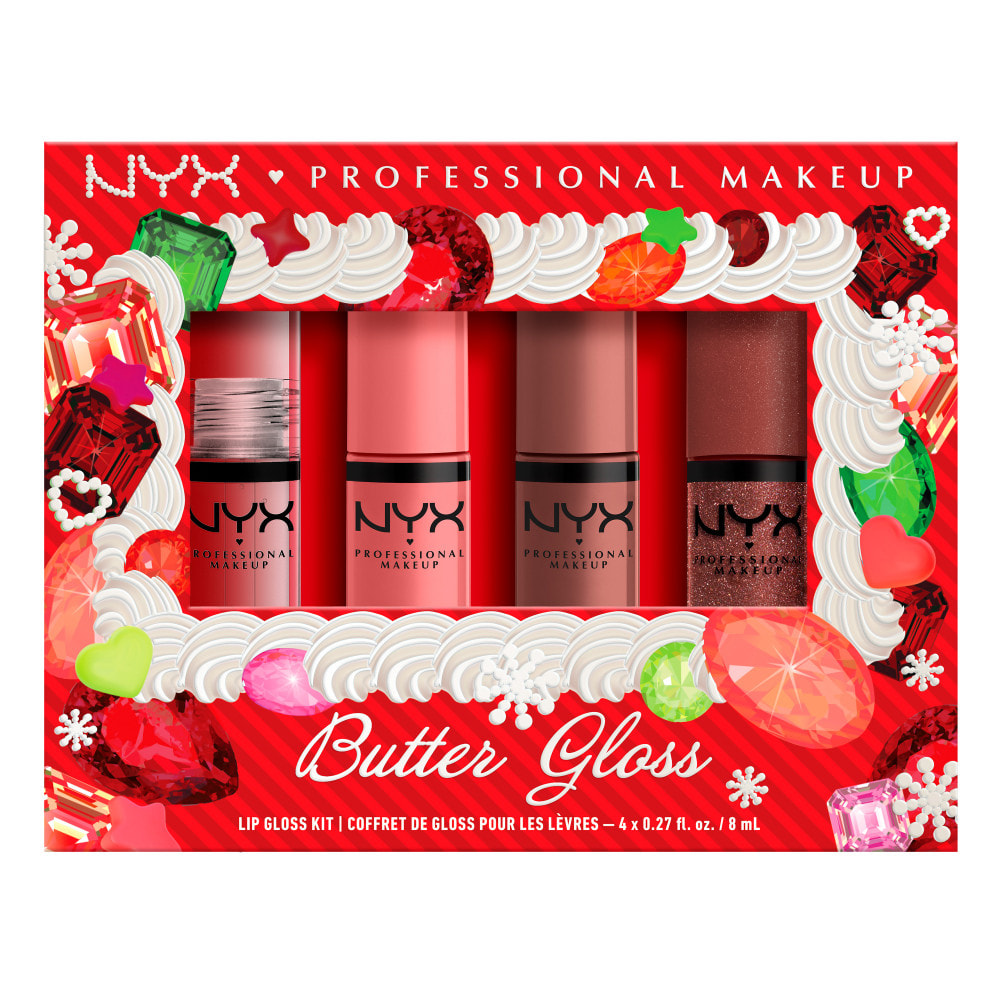 NYX Professional Makeup Bling The Halls Coffret Lèvres Butter Gloss