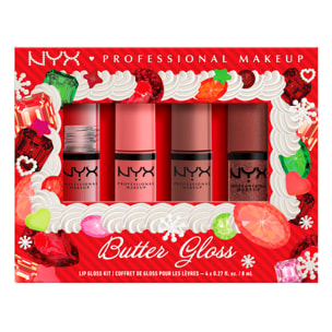 NYX Professional Makeup Bling The Halls Coffret Lèvres Butter Gloss